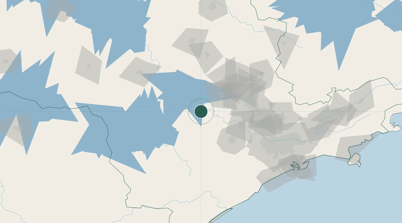 Location of BRCCS