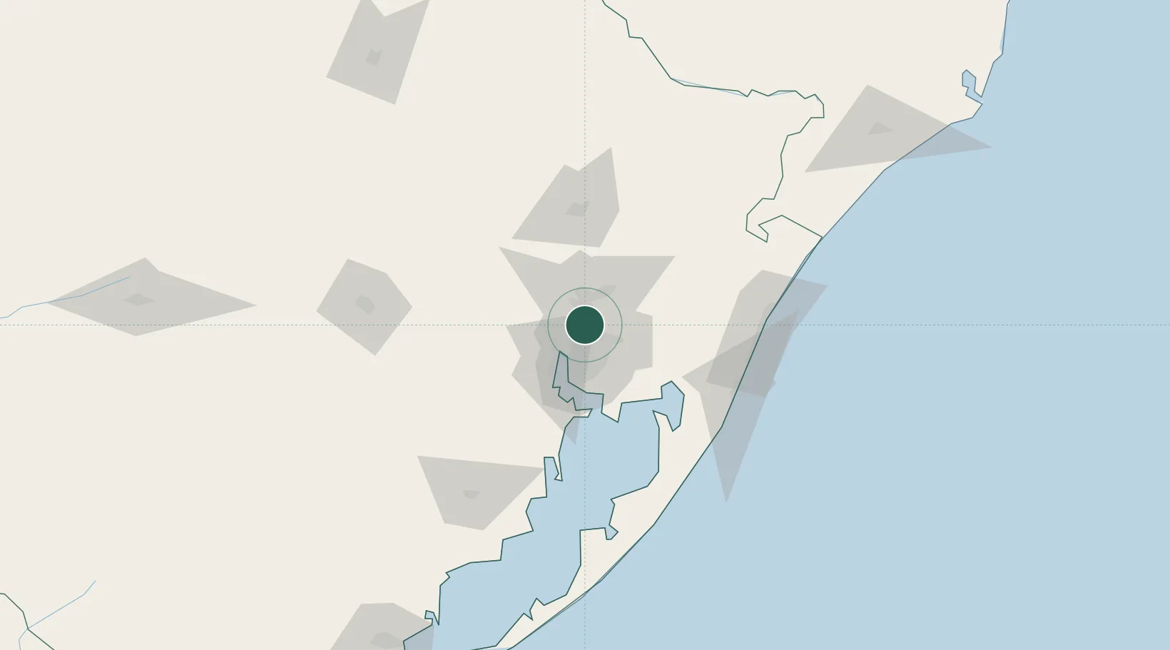 Location of BRETO