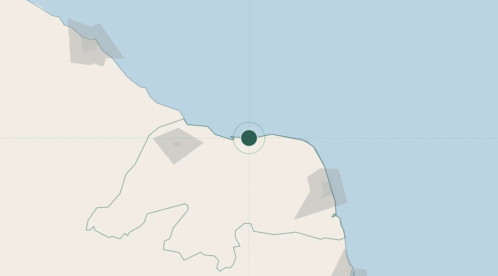 Location of BRGUA