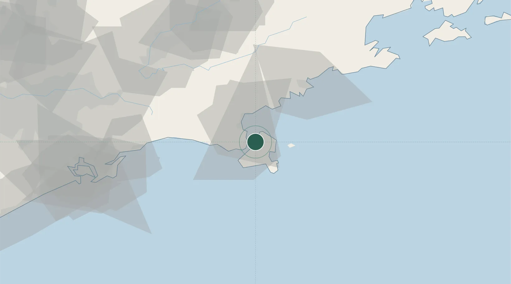 Location of BRIBE