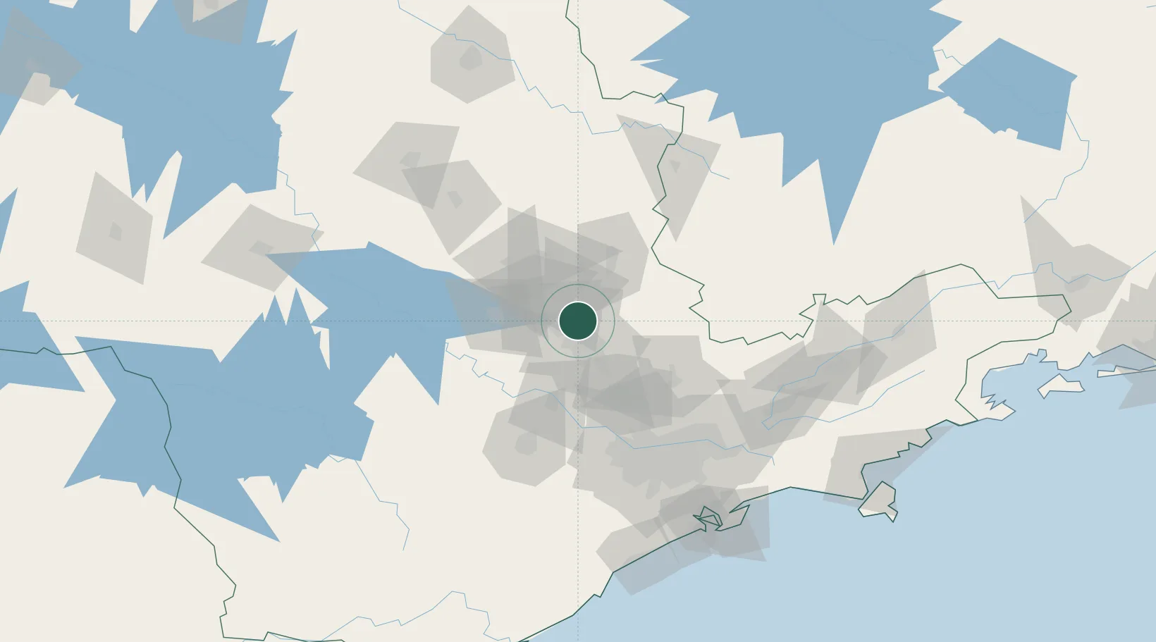 Location of BRPUI