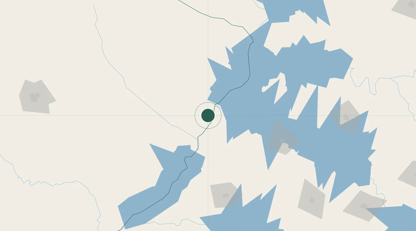 Location of BRTLG