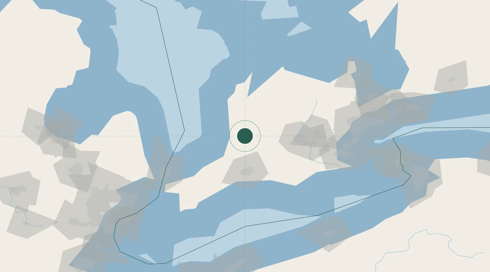Location of CADLN