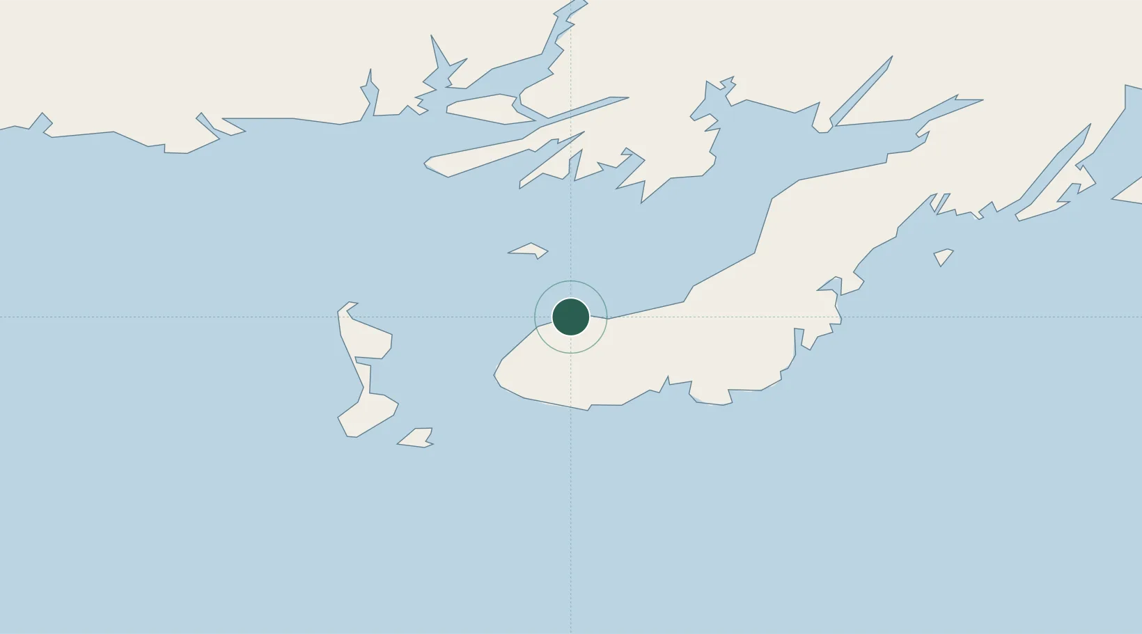 Location of CAGRB