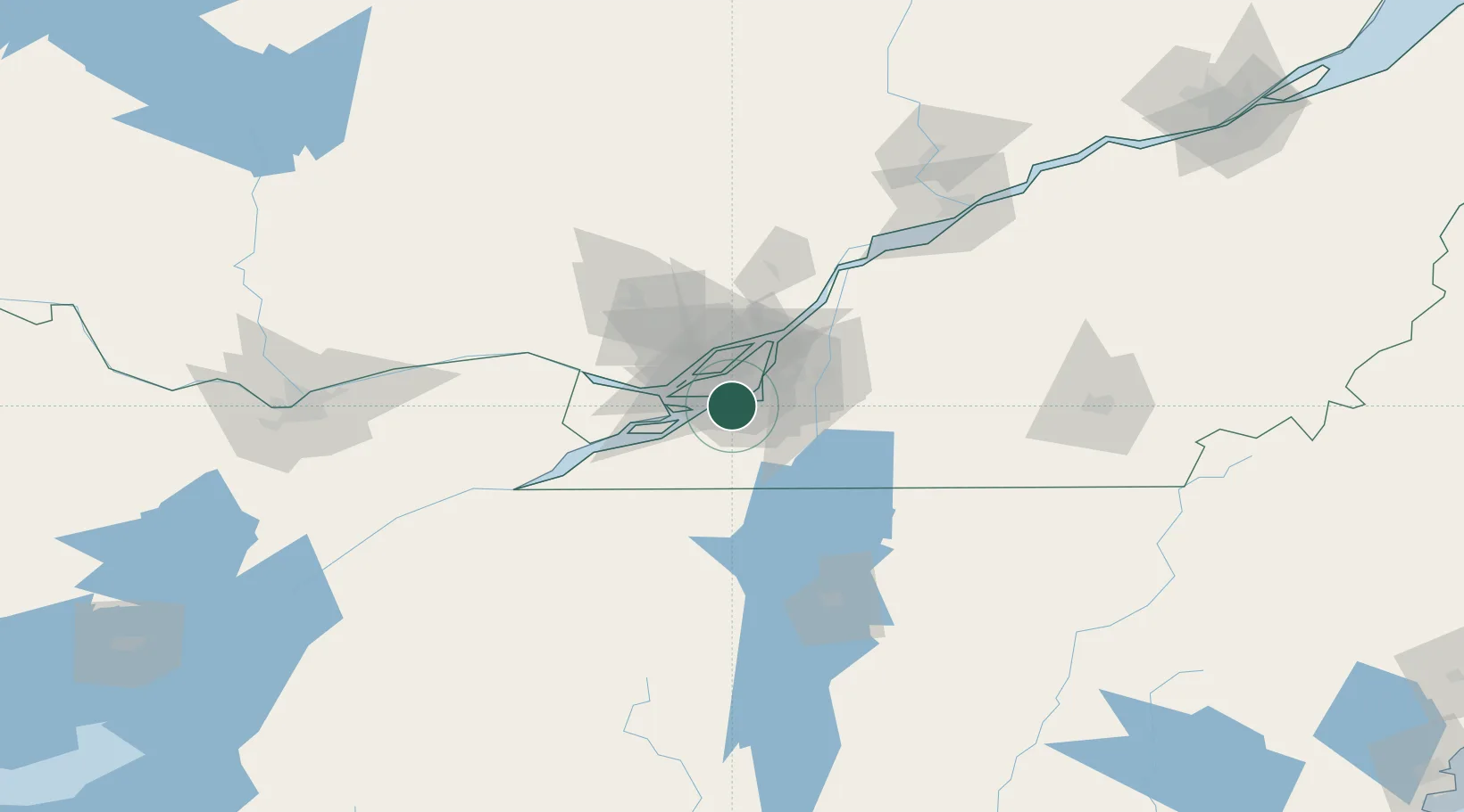 Location of CAKNW