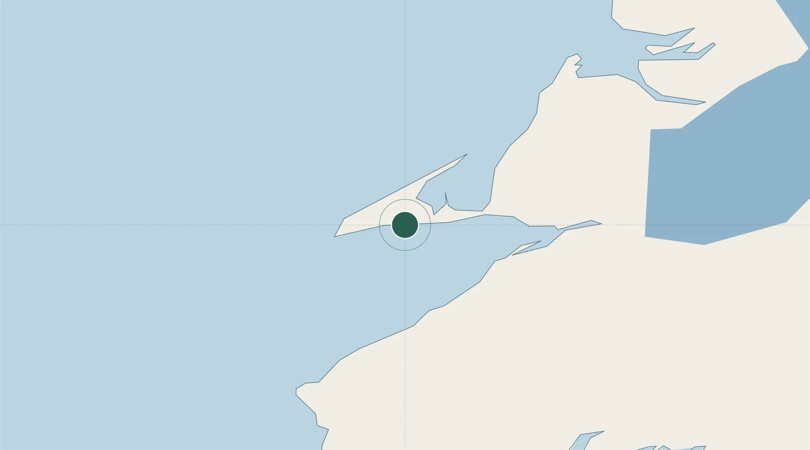 Location of CALCV