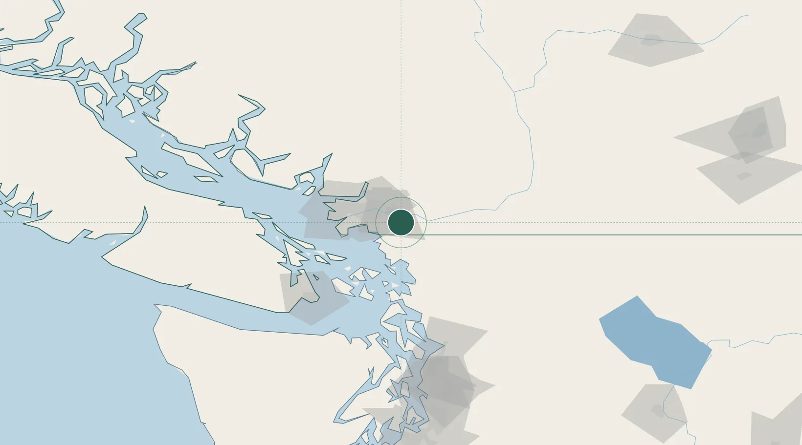 Location of CALNG