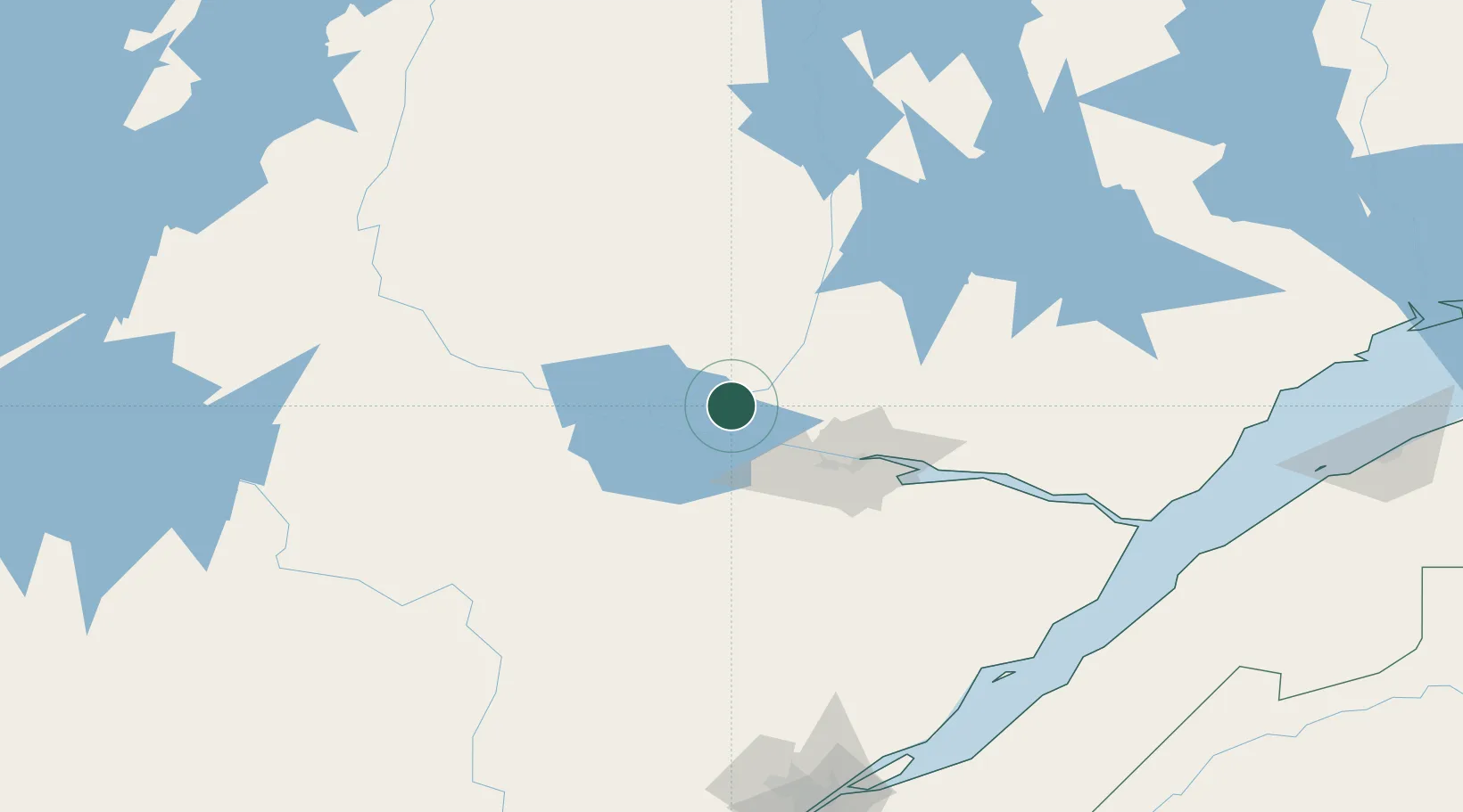 Location of CALNS