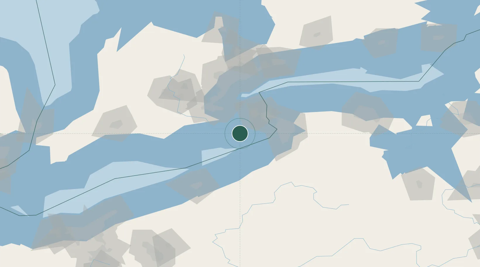 Location of CALWB