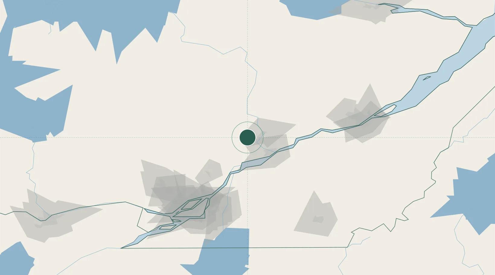 Location of CAMHP