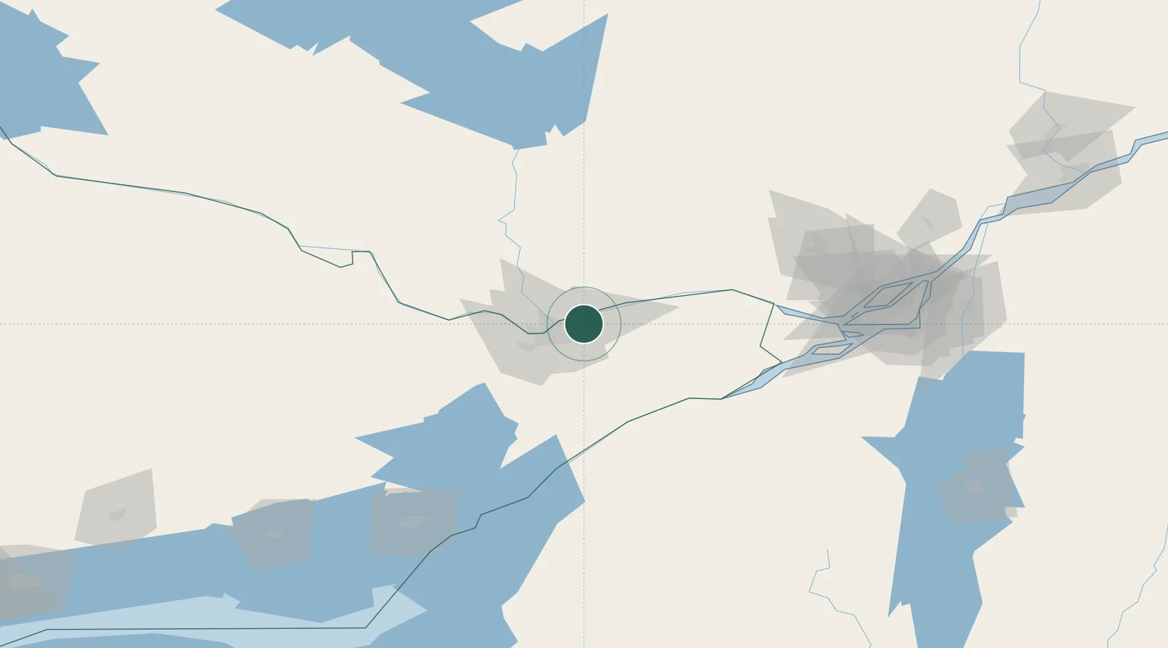 Location of CAOLS