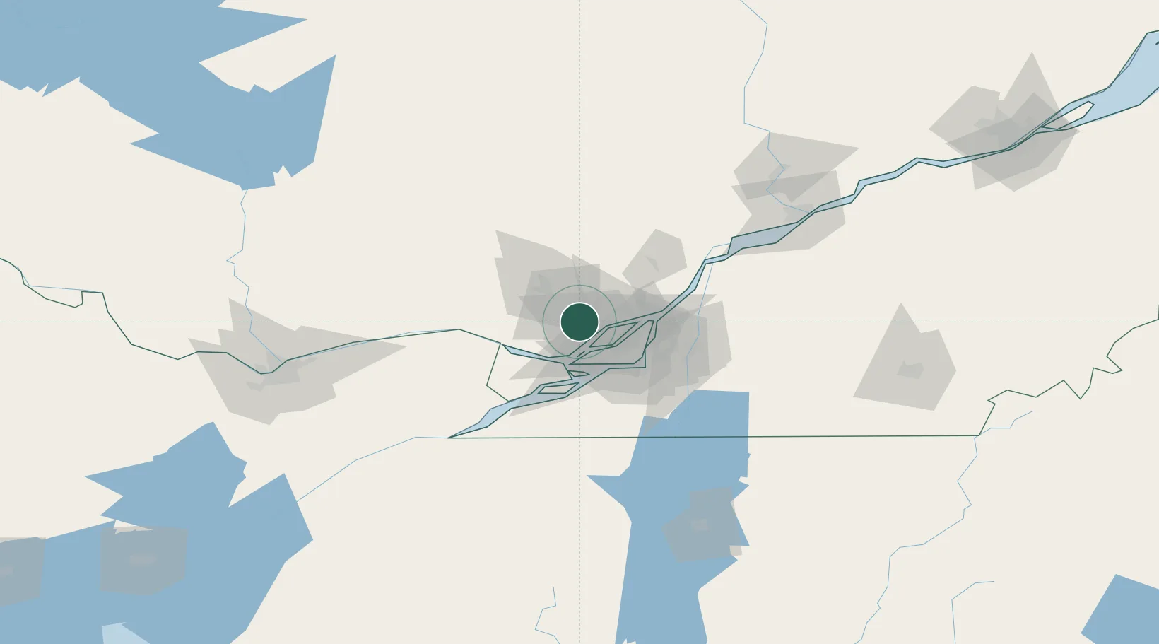 Location of CASJV