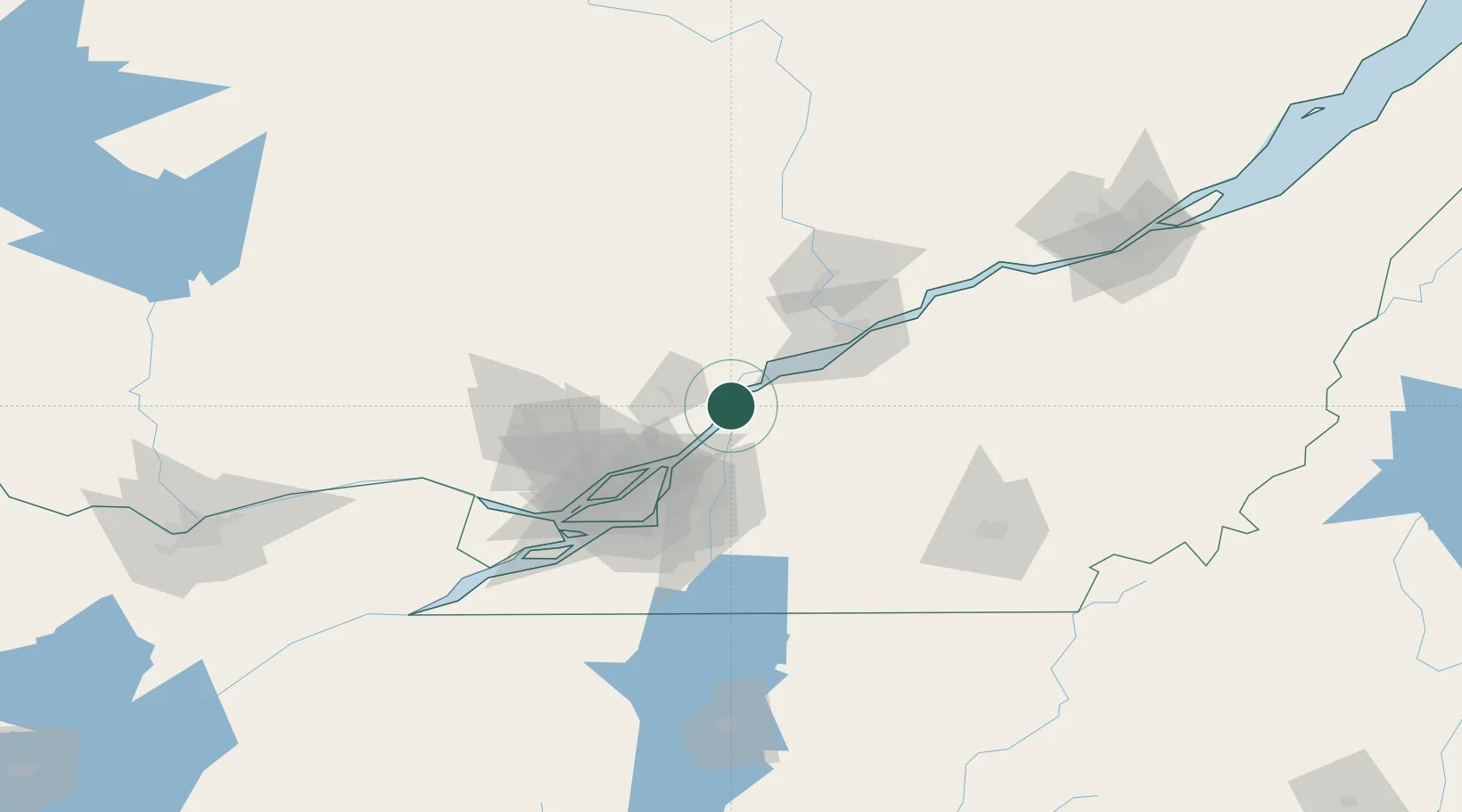 Location of CASVD