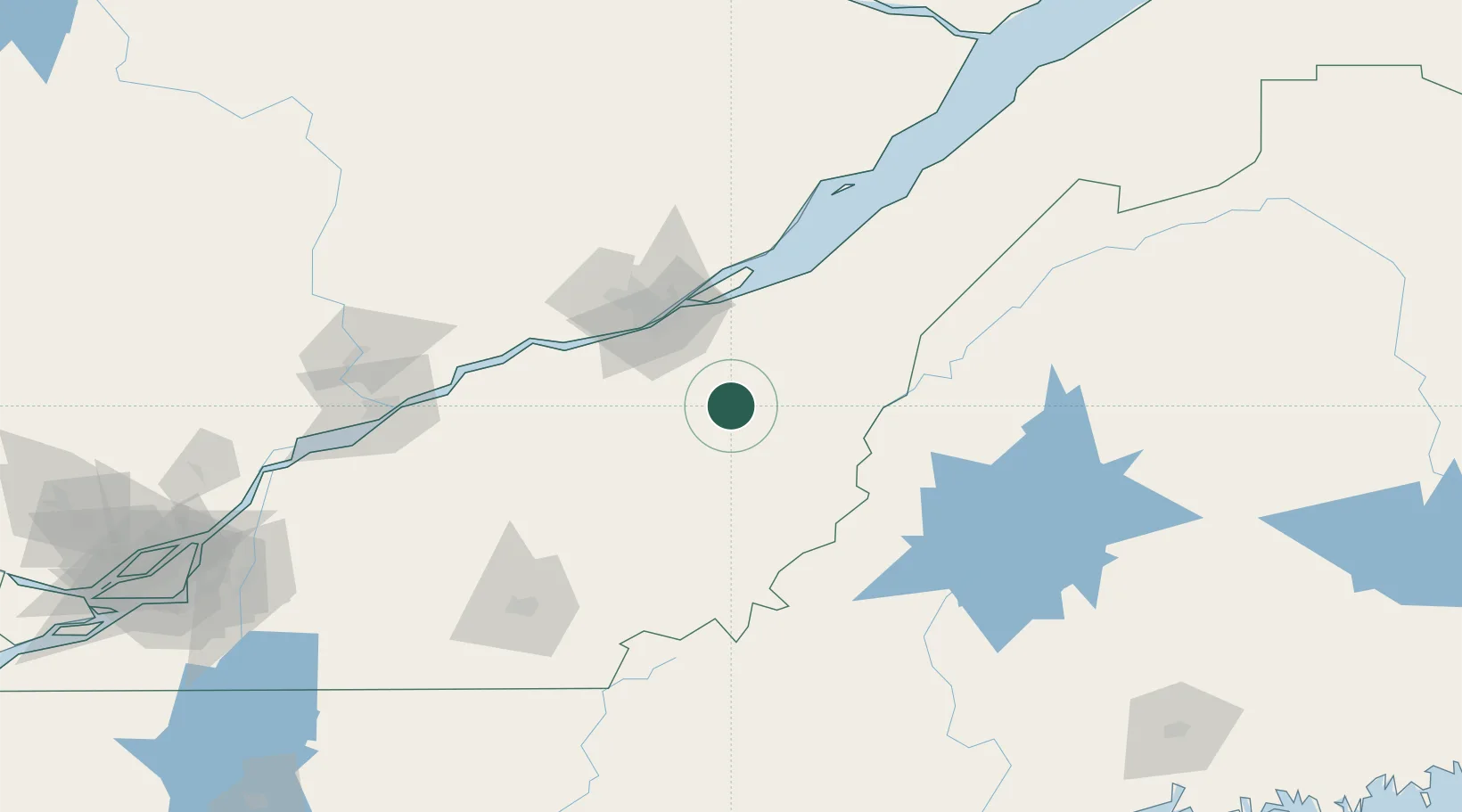 Location of CAVAL