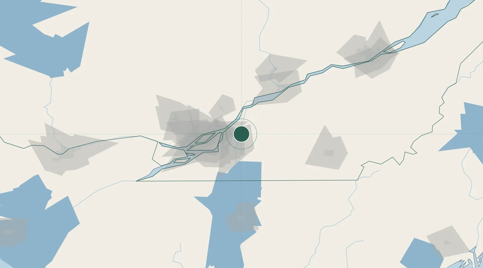 Location of CAZCR