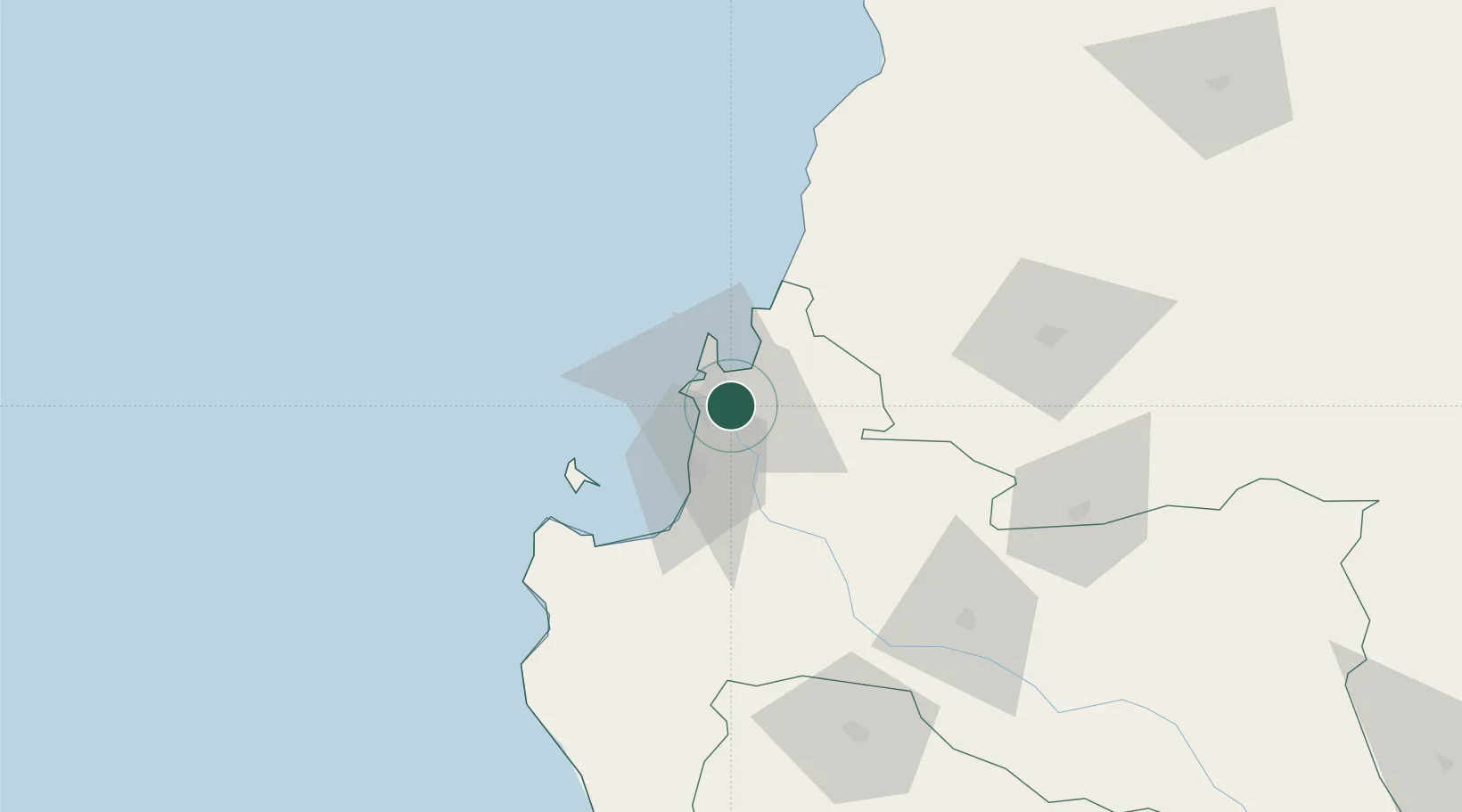 Location of CLCCP