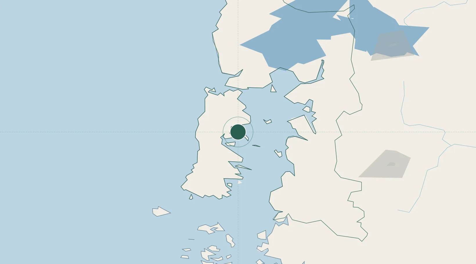 Location of CLCDV