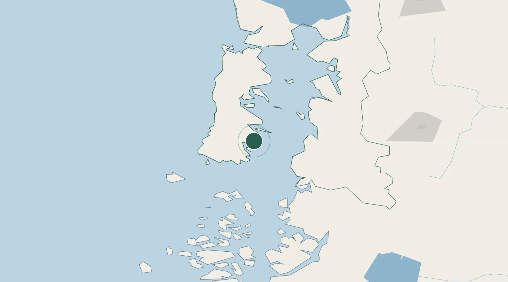 Location of CLPTE