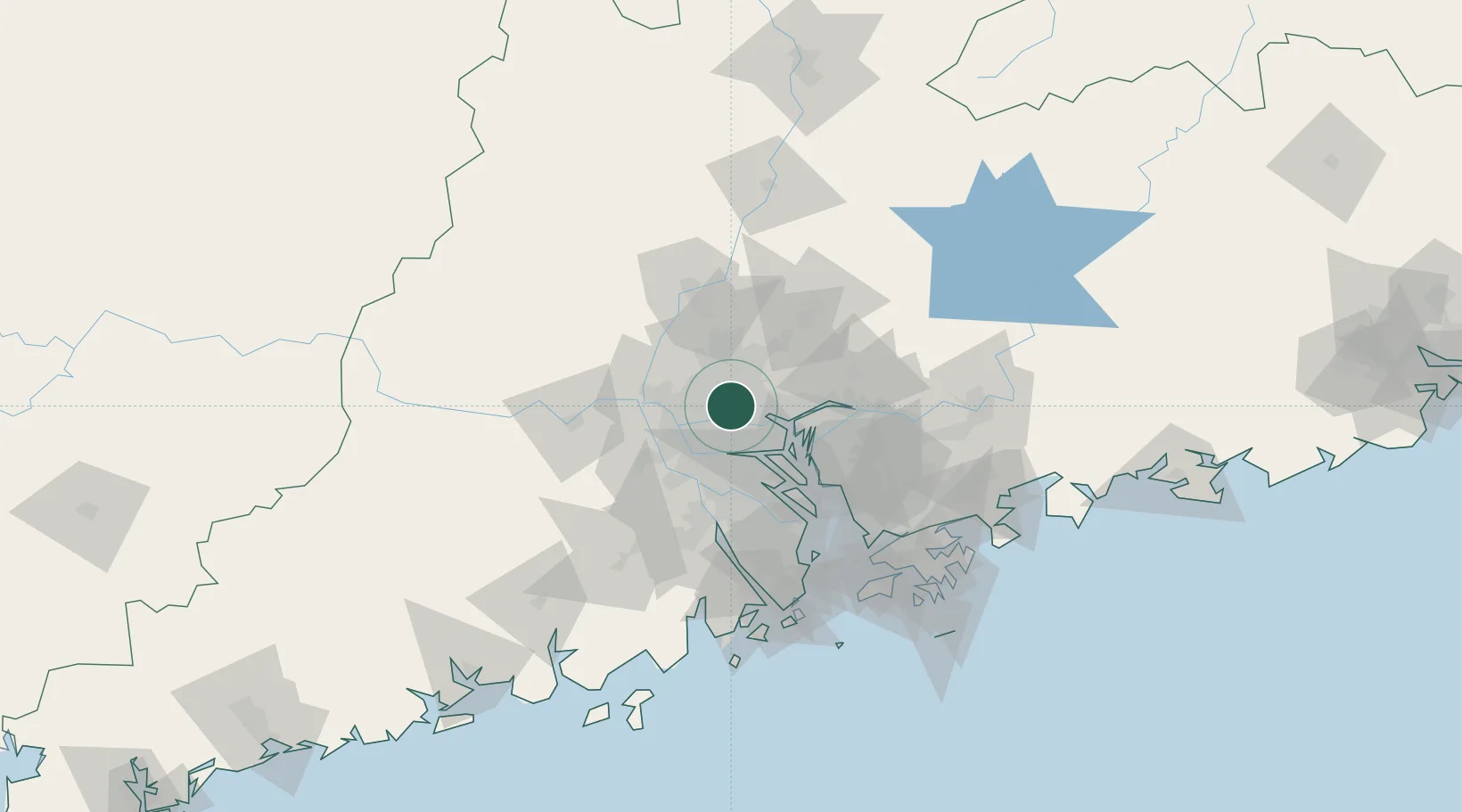 Location of CNGZG