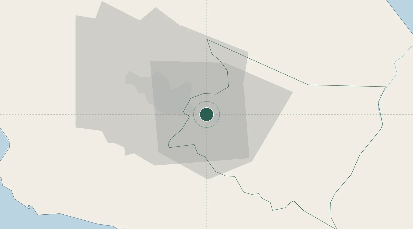 Location of CRCAR