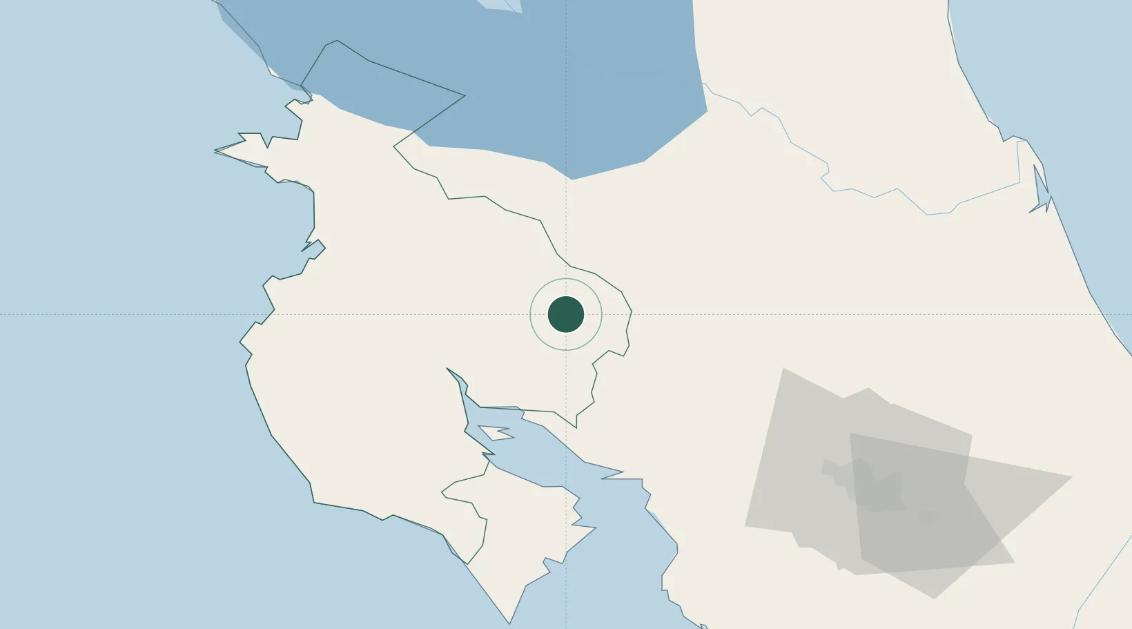 Location of CRQGG