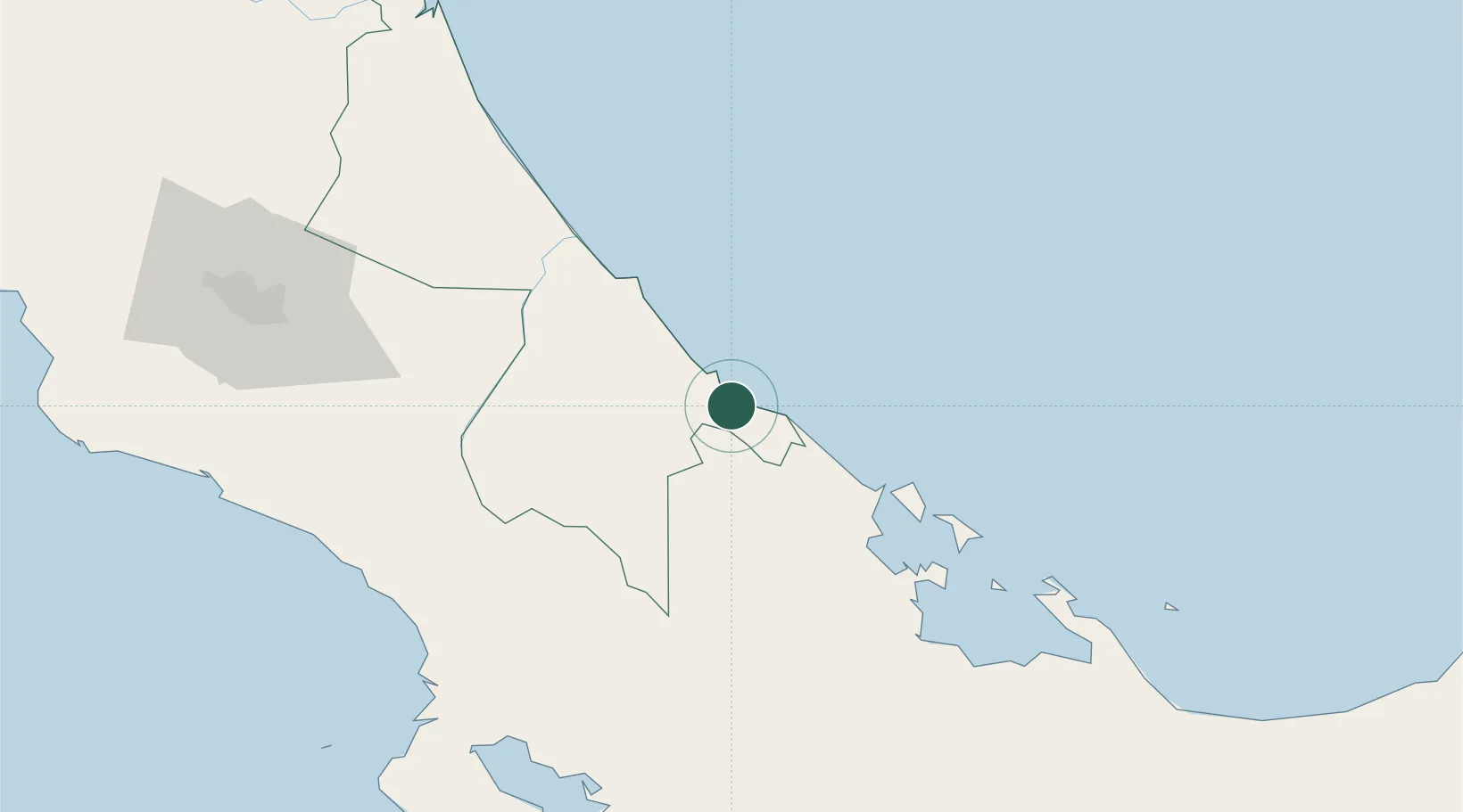 Location of CRVDT