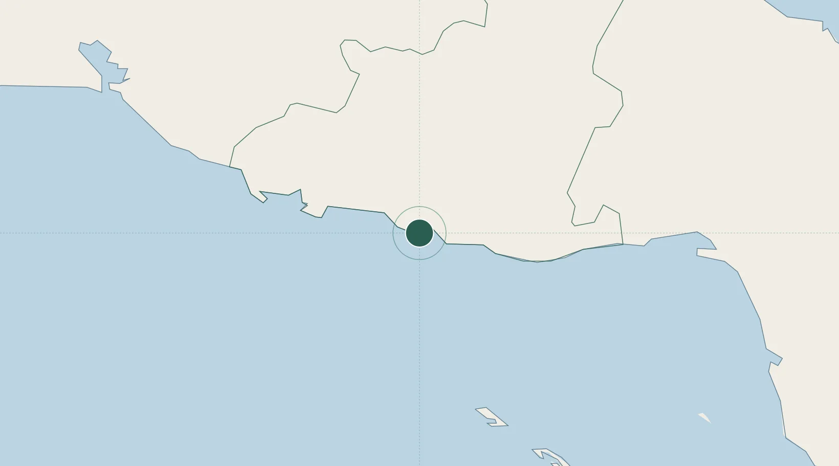 Location of CUTDZ