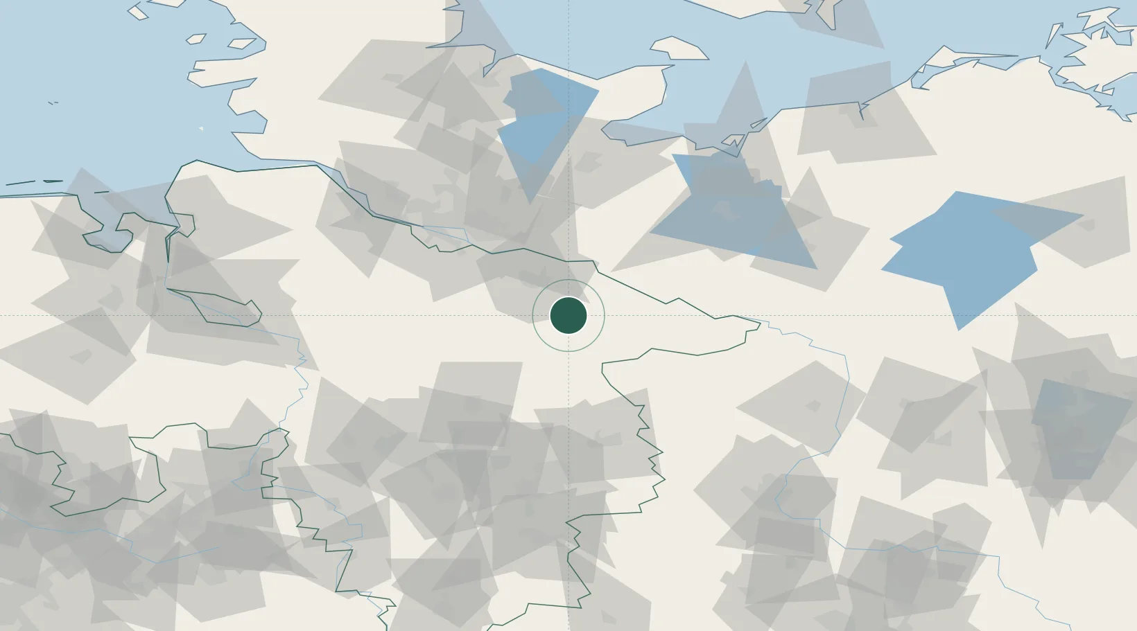 Location of DEBBV