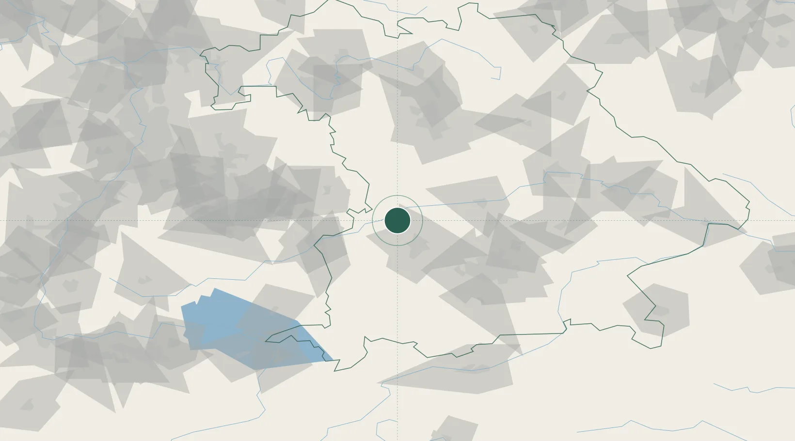 Location of DEBNW