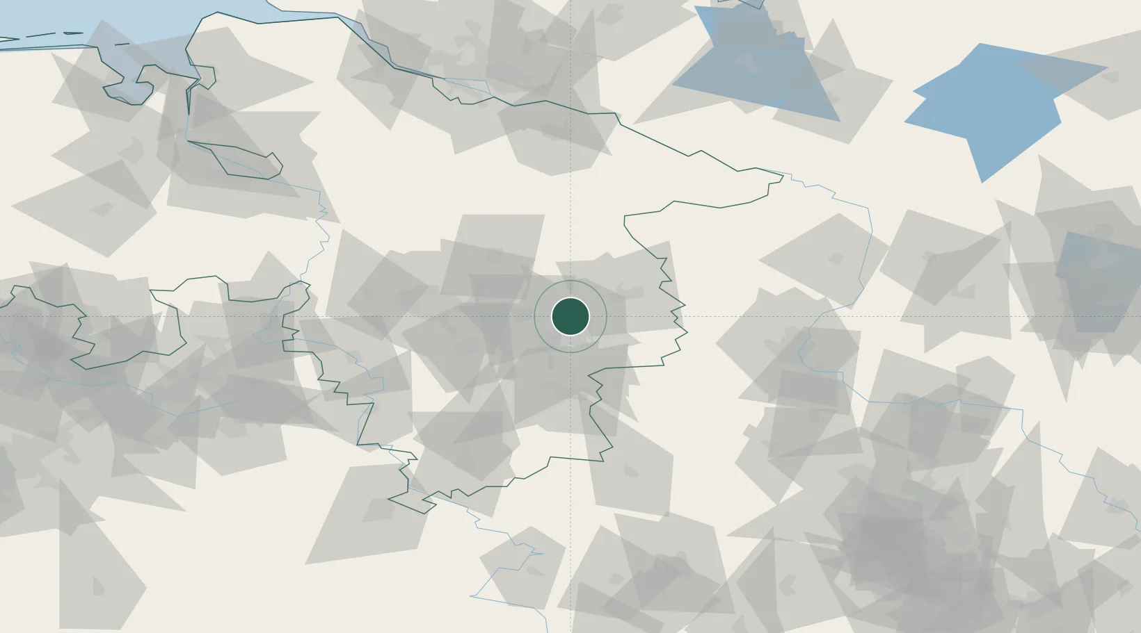 Location of DEBRW