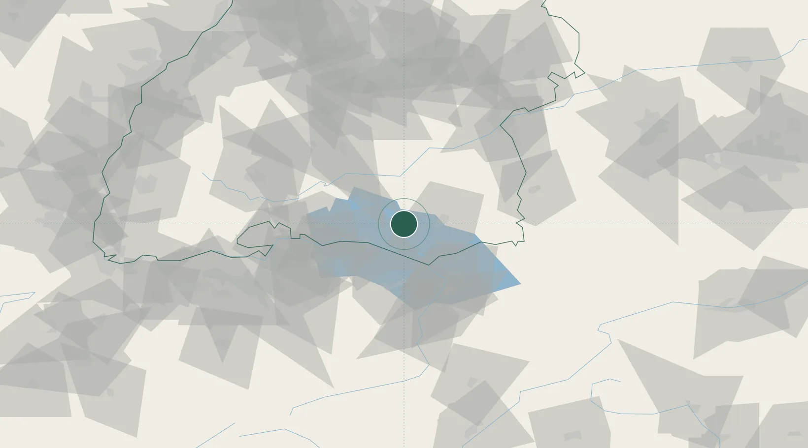 Location of DEDBW