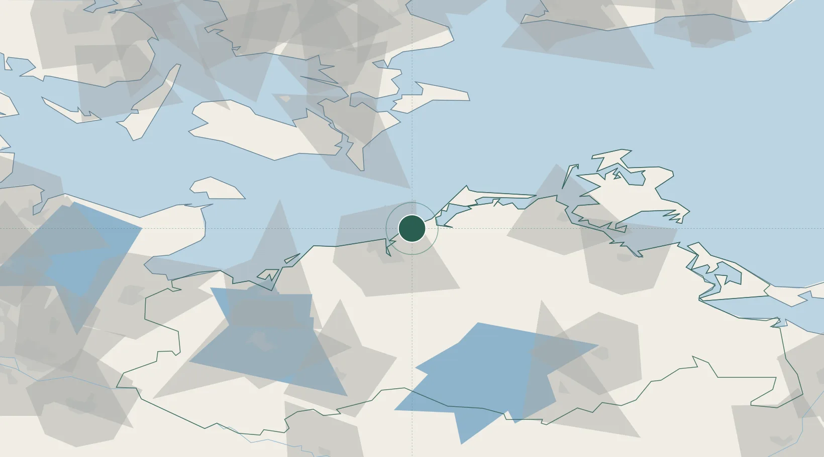 Location of DEGMV
