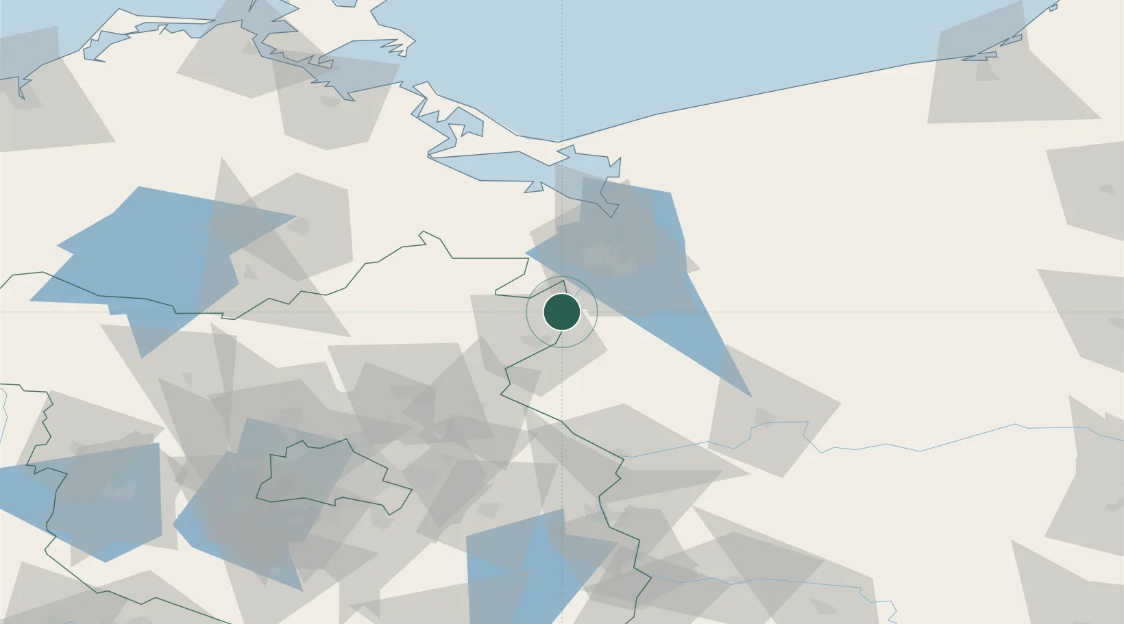 Location of DEGRZ