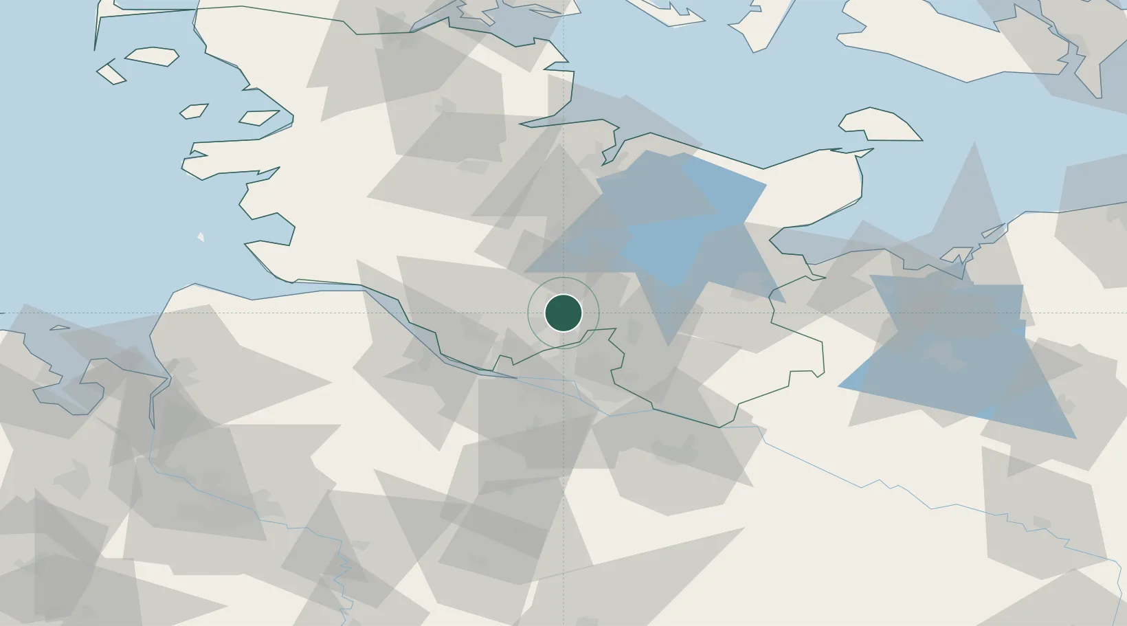 Location of DEHUZ