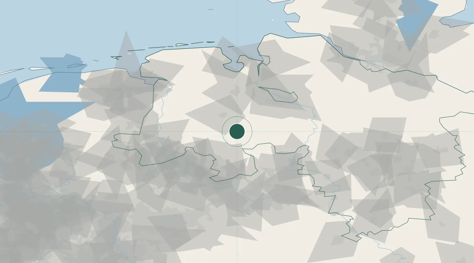 Location of DELNE