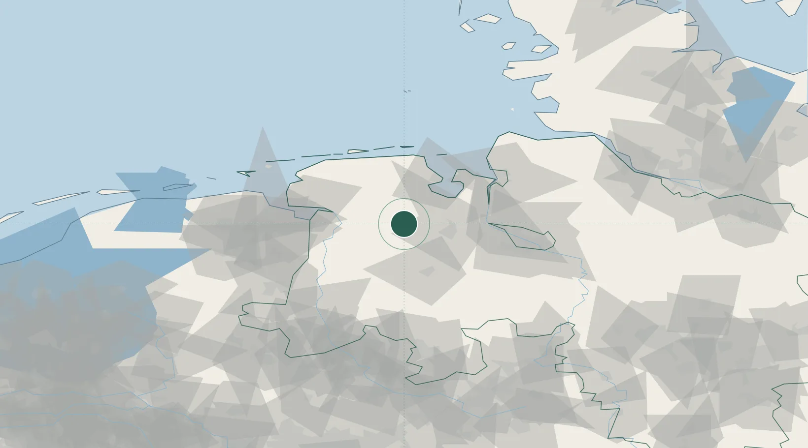 Location of DELNR
