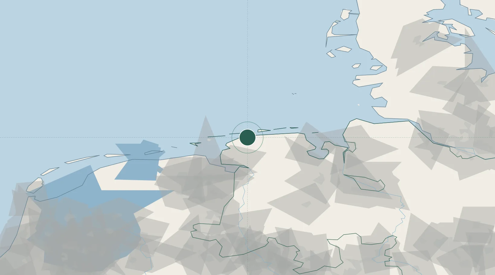 Location of DENES