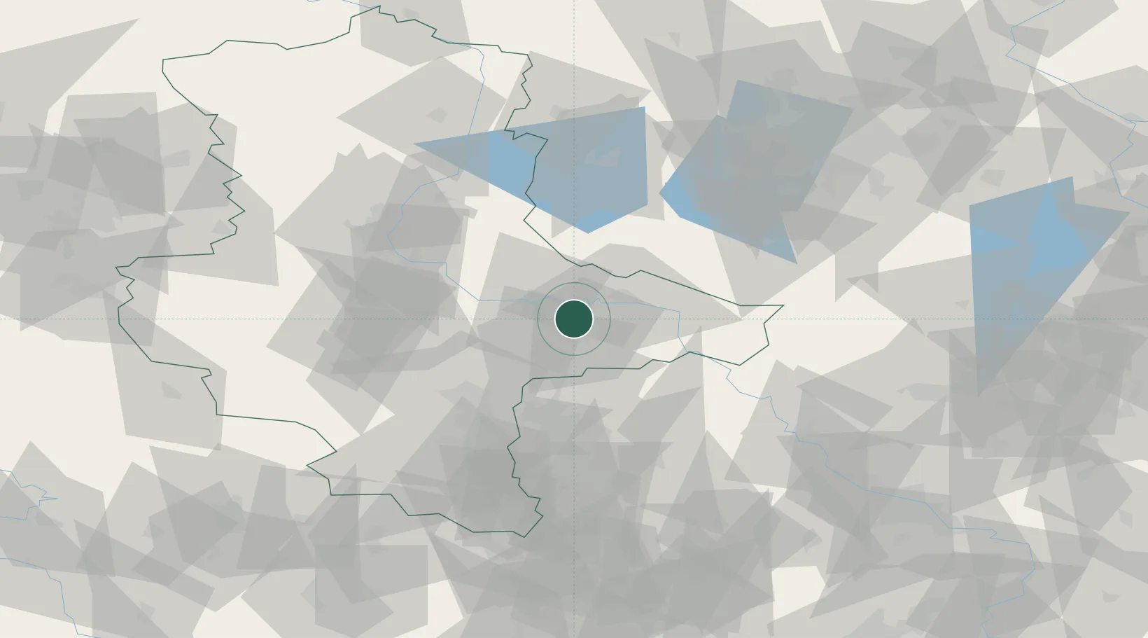Location of DEONB