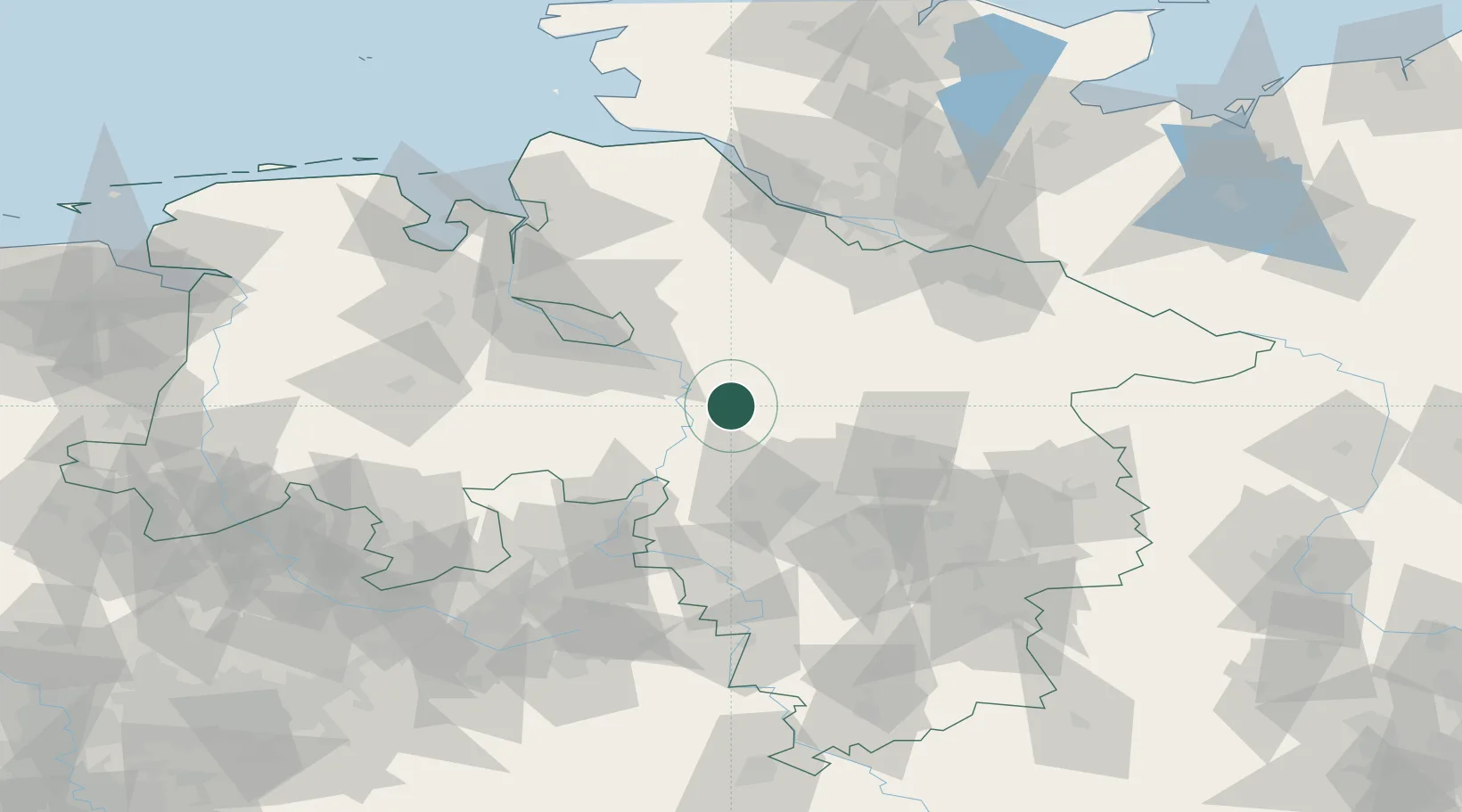 Location of DERET
