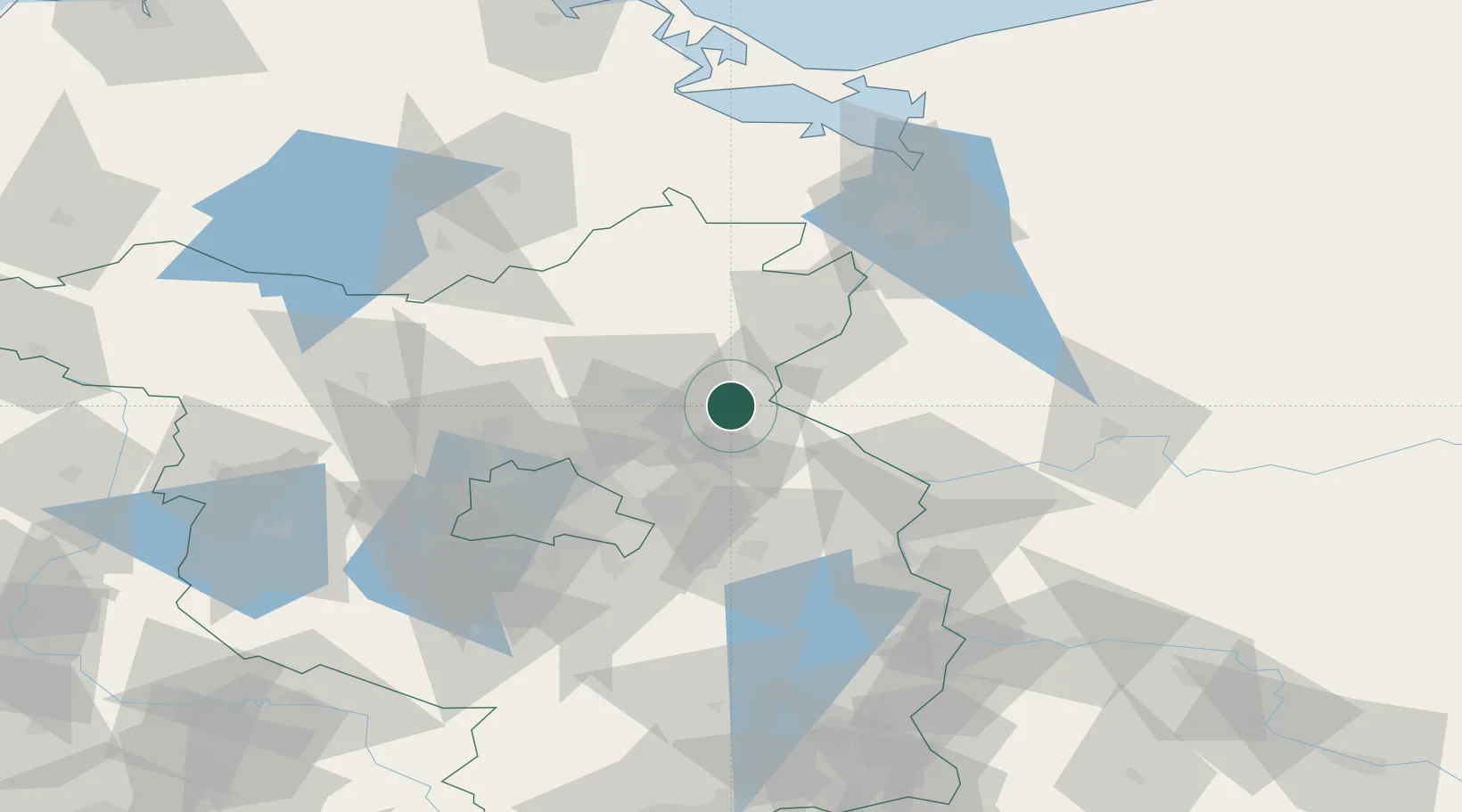 Location of DERLZ