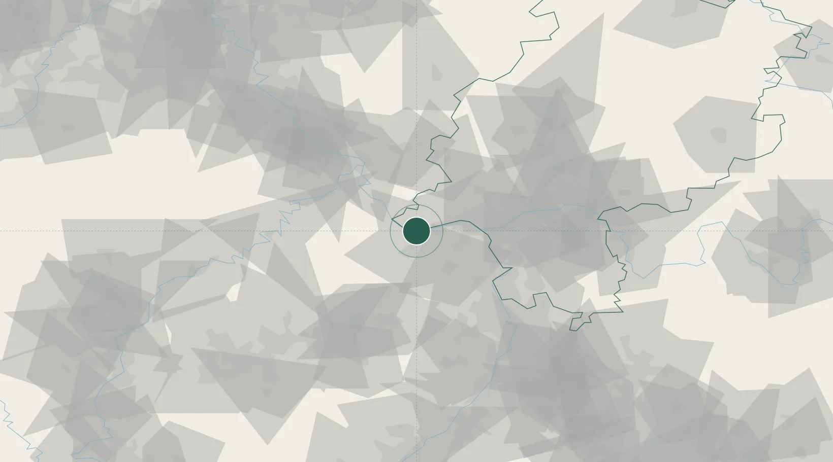 Location of DERUE