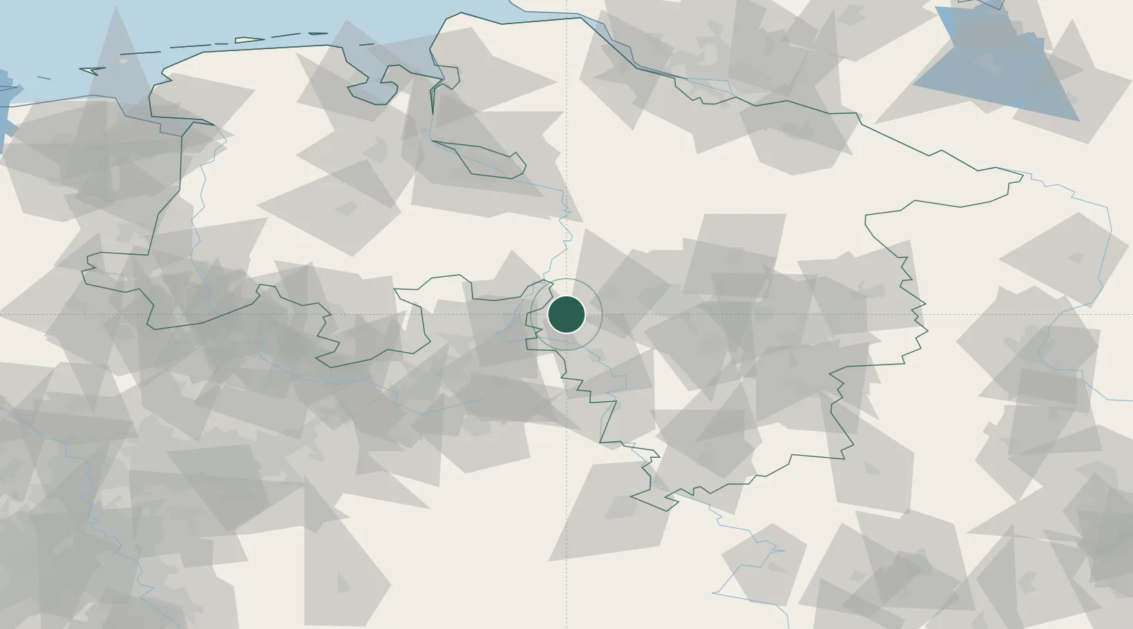 Location of DESTH