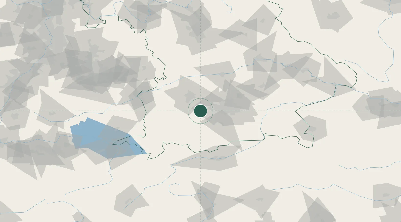 Location of DETKF
