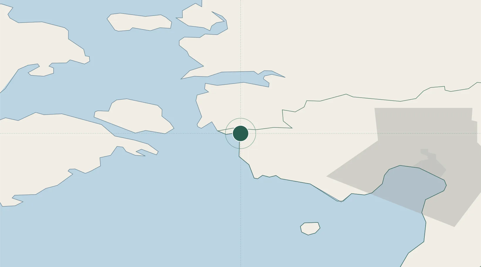 Location of EEADV