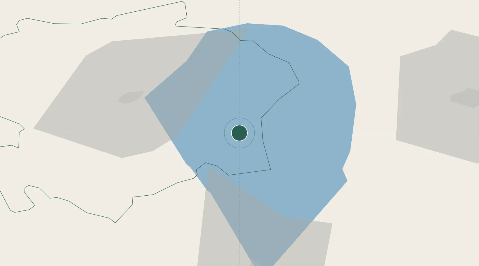 Location of EETRV