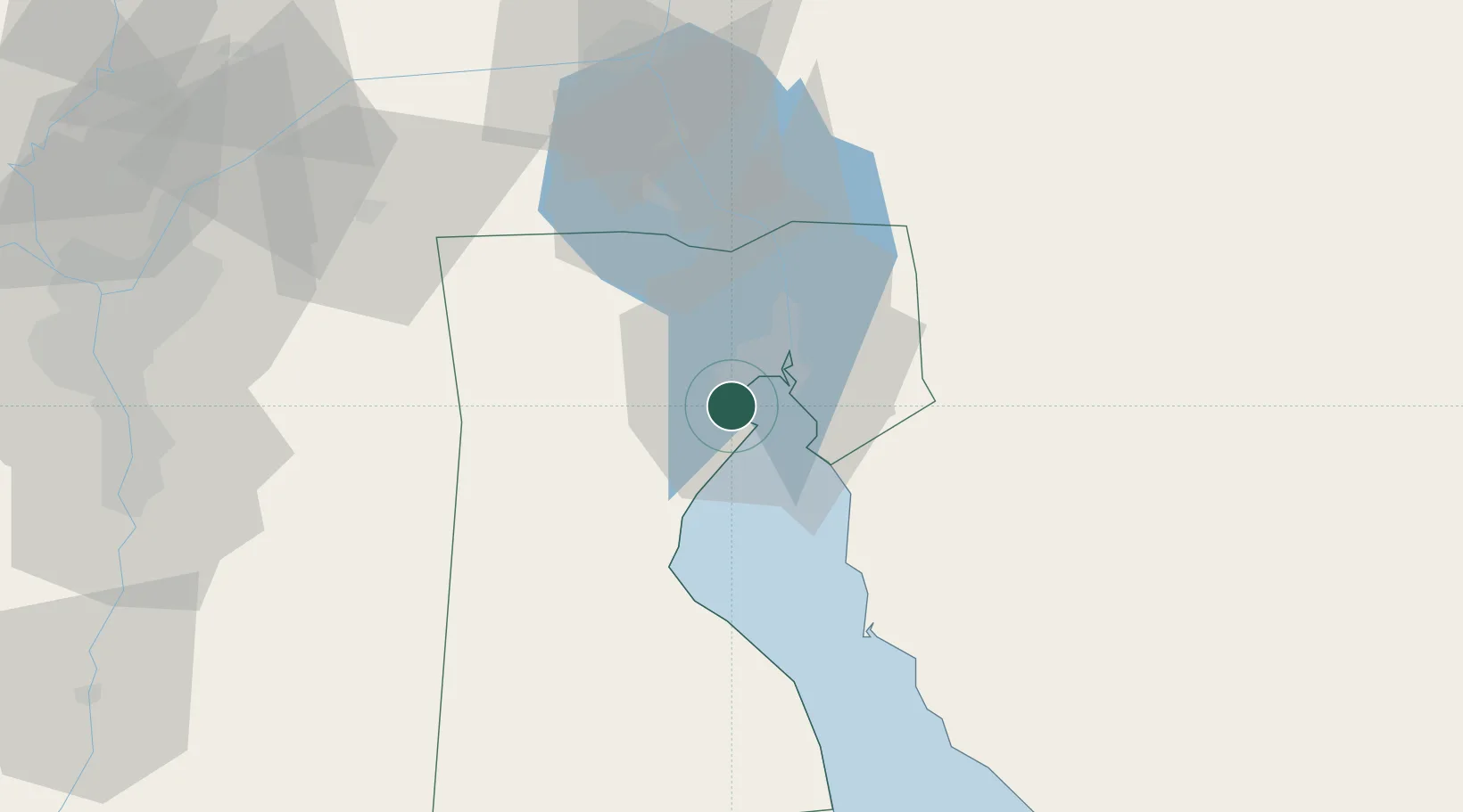 Location of EGADA