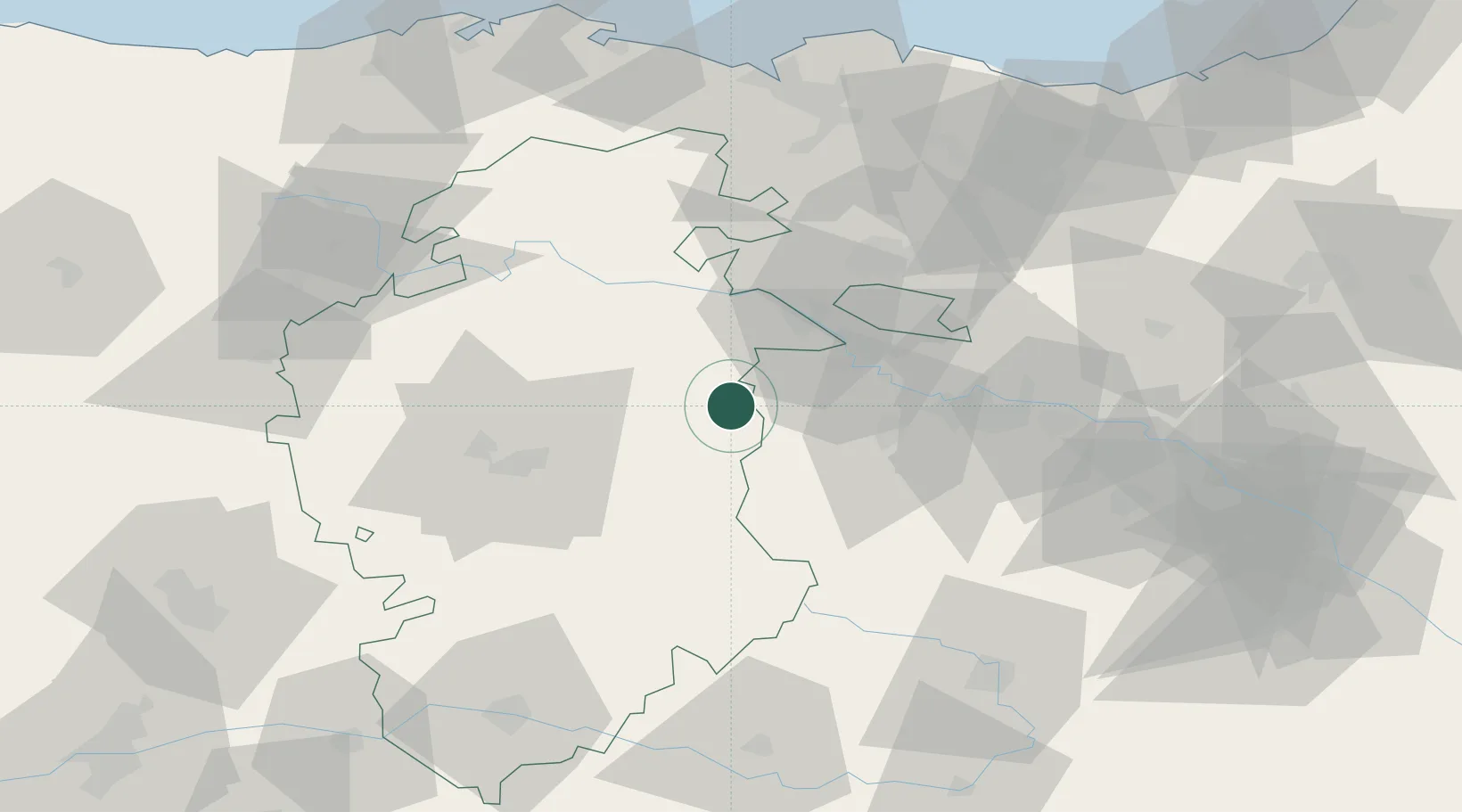 Location of ESCDZ