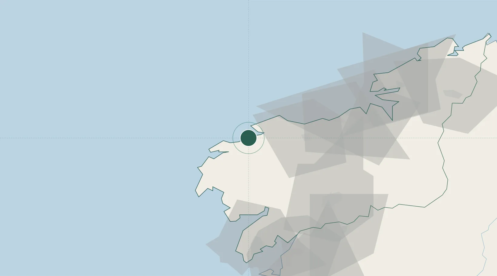 Location of ESLAX