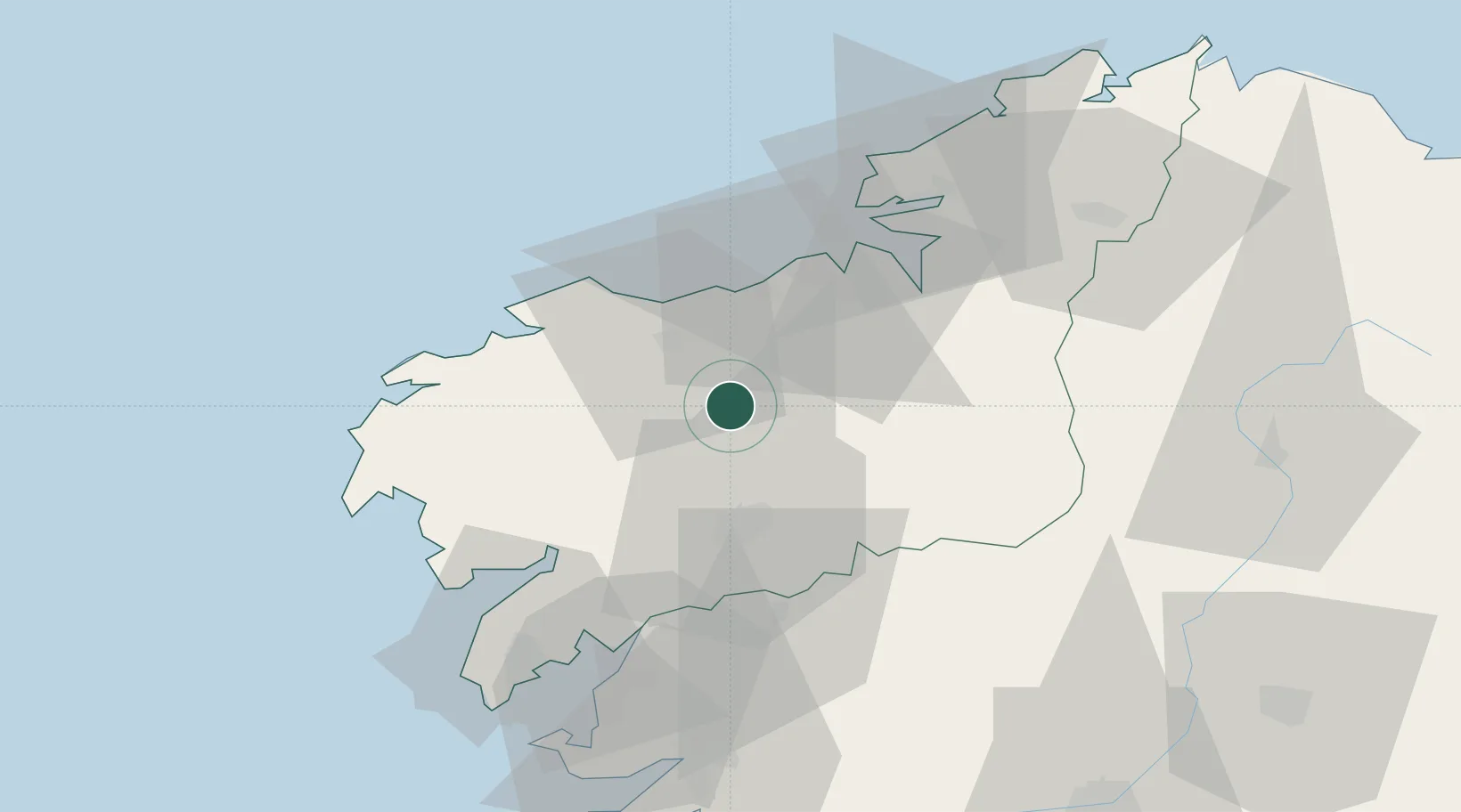 Location of ESTDY