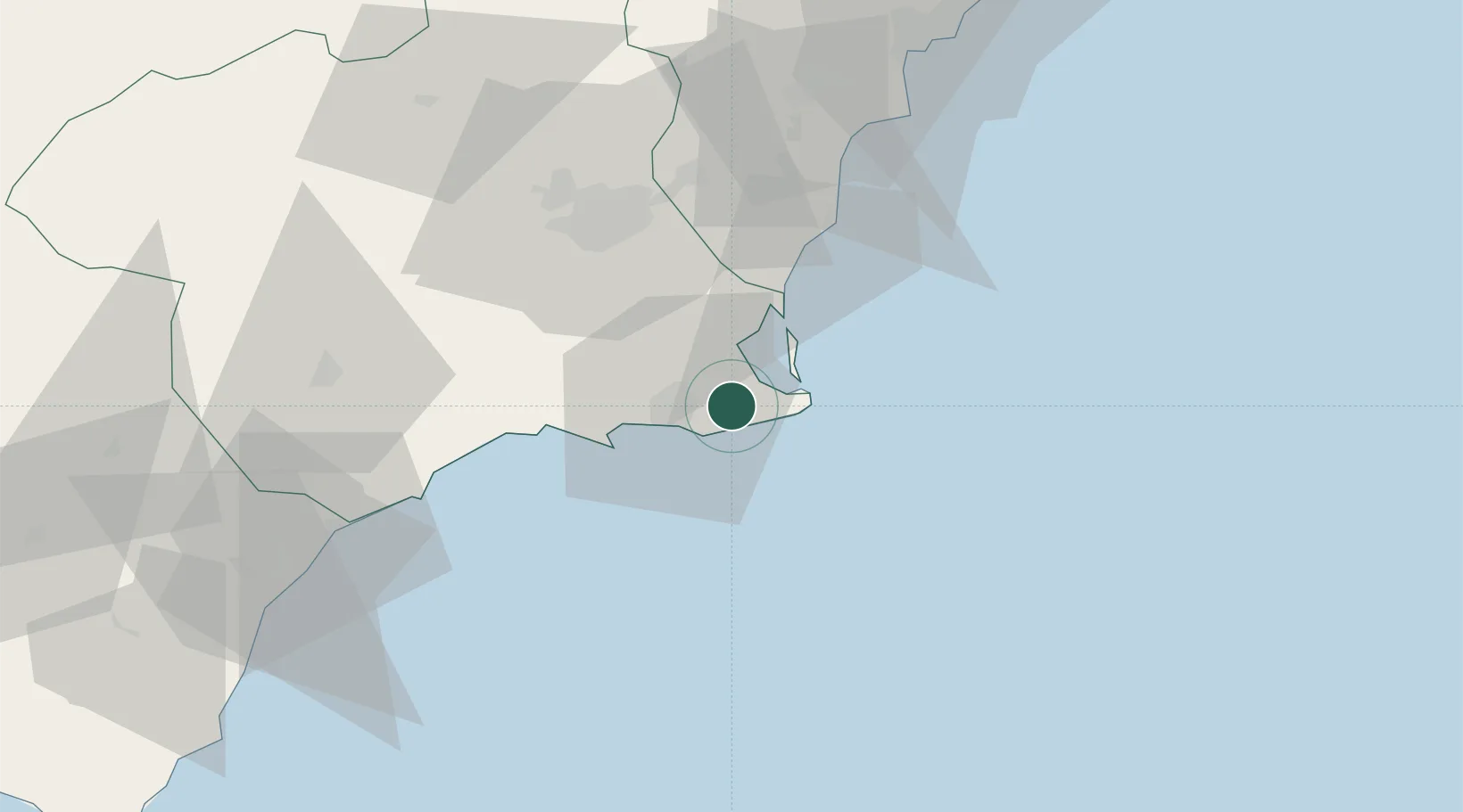 Location of ESZHM